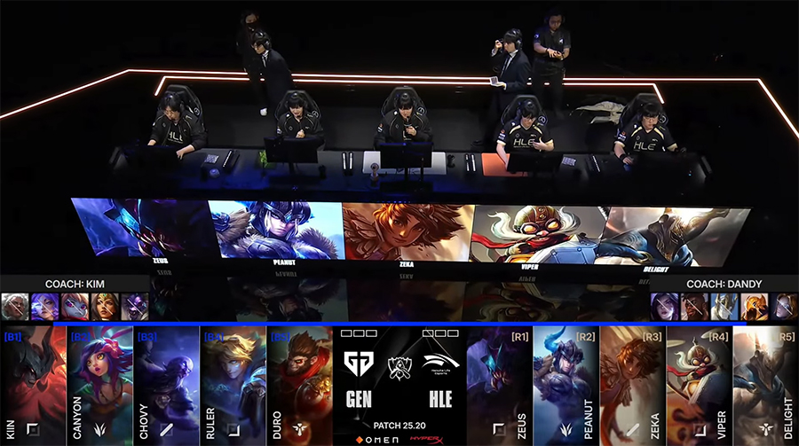 Kết quả GEN vs HLE - CKTG 2025 ngày 28/10 gen hle cktg 2025 1