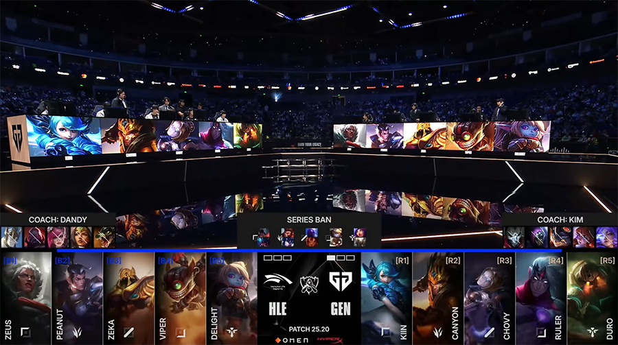 Kết quả GEN vs HLE - CKTG 2025 ngày 28/10 gen hle cktg 2025 2