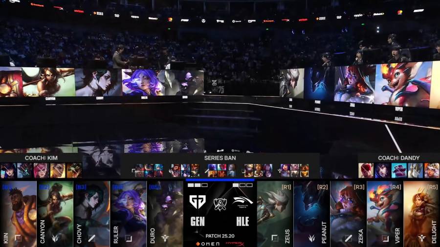 Kết quả GEN vs HLE - CKTG 2025 ngày 28/10 gen hle cktg 2025 4