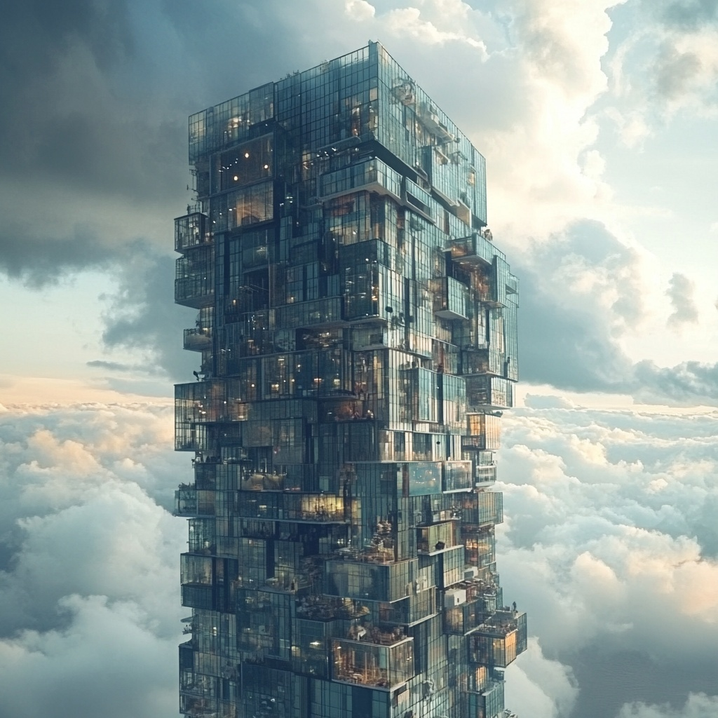 Sẽ ra sao nếu tất cả nhân loại cùng sống trong một tòa nhà chọc trời?- Ảnh 1.