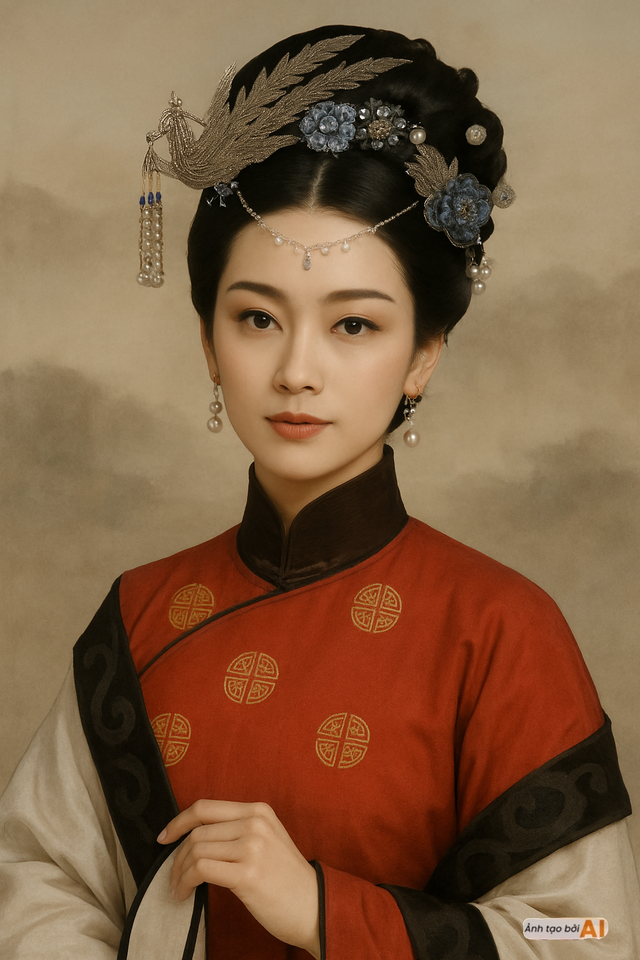 Nhan sắc thật của Hoàng hậu đẹp nhất Trung Quốc do AI phục dựng, netizen hoảng hốt “sao lại như vậy được?”- Ảnh 3.