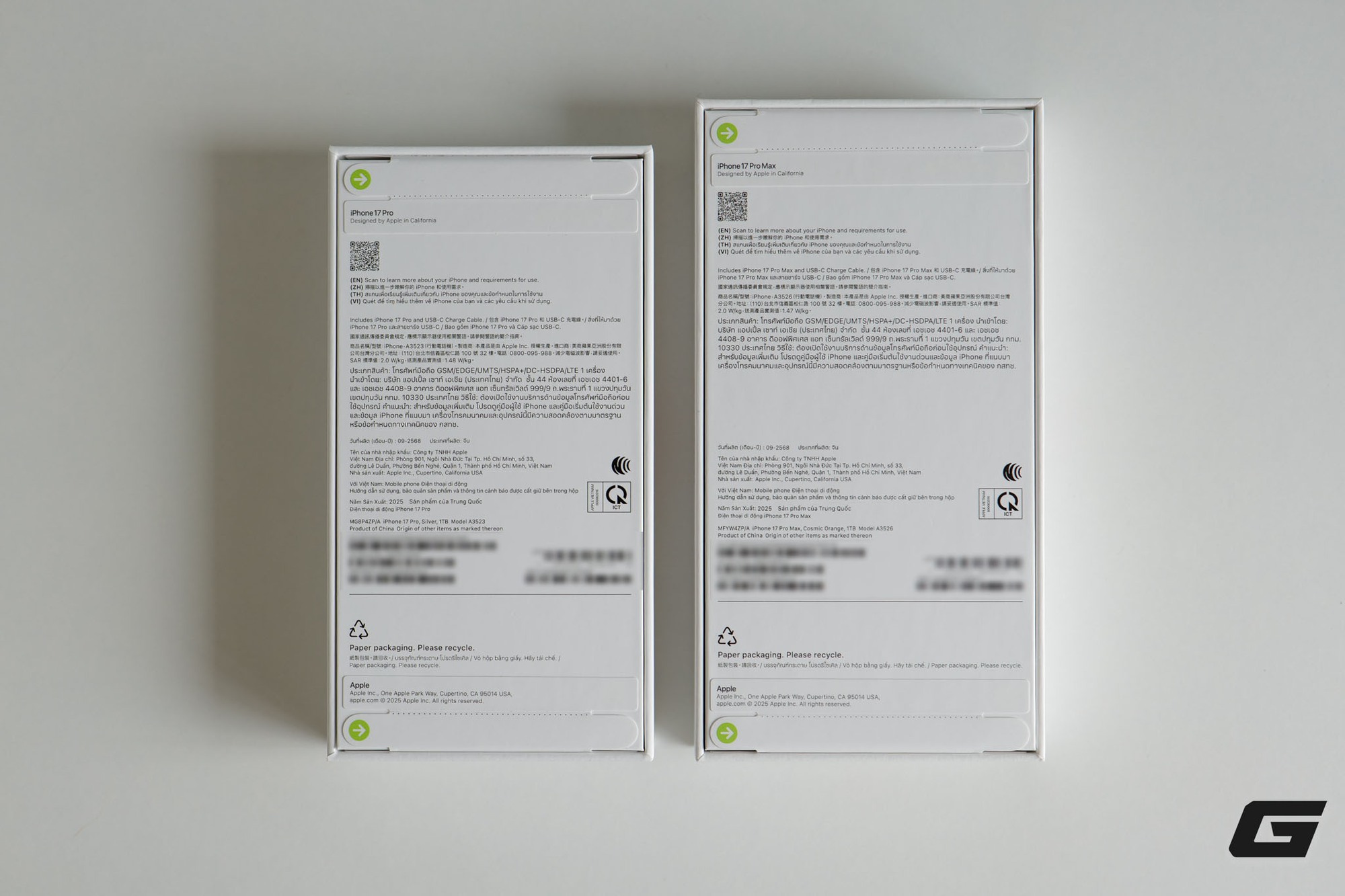 Mở hộp iPhone 17 Pro và iPhone 17 Pro Max chính hãng: Màu cam nổi bật, màu bạc tinh tế, chọn màu nào bây giờ?- Ảnh 2.