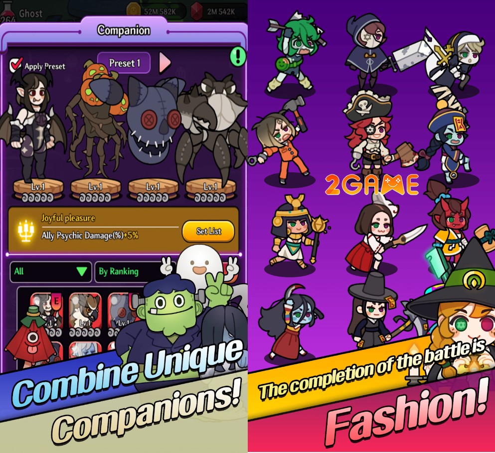 Ghost Family: Haunted Idle RPG – Phiêu lưu cùng các món đồ chơi ma ám ghost family 2