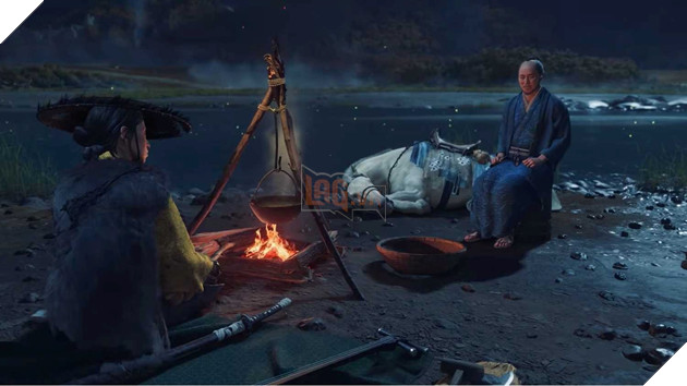 Nha Phat Trien Ghost Of Yotei He Lo Nhung Loi Ich Cua Hoat Dong Cam Trai 3 Gặp gỡ NPC khác tại điểm cắm trại