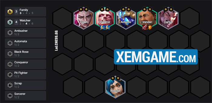 ĐTCL 13.6: Đội hình “song long” Giám Sát Vander Vladimir reroll (không Lõi Anh Hùng) giam sat reroll 2