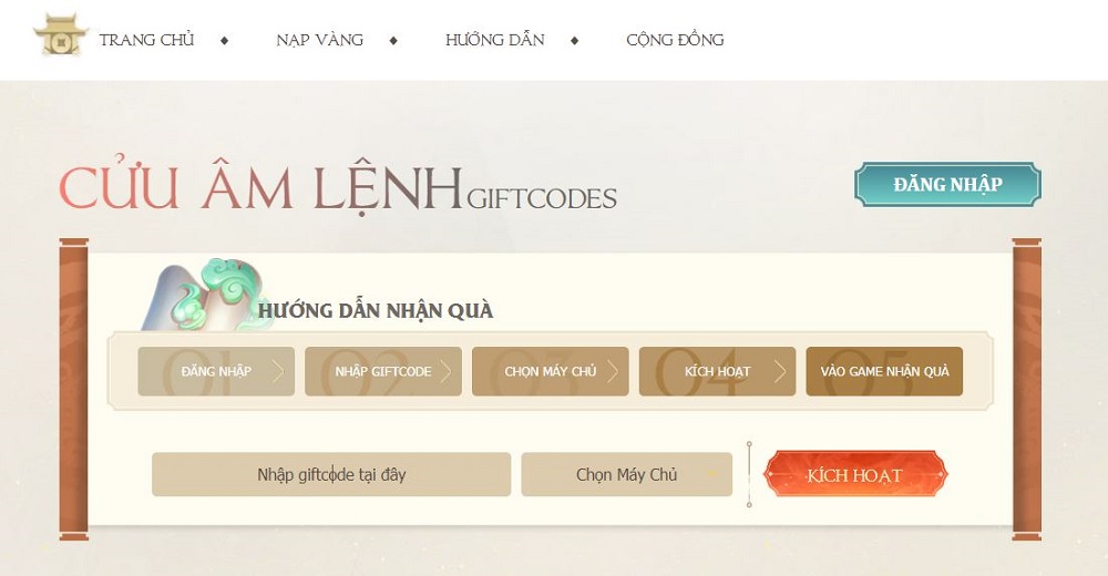 Tặng 1001 giftcode Cửu Âm Chân Kinh 2D Mobile và chọn võ học cho tân thủ giftcode cack2dmobile 2