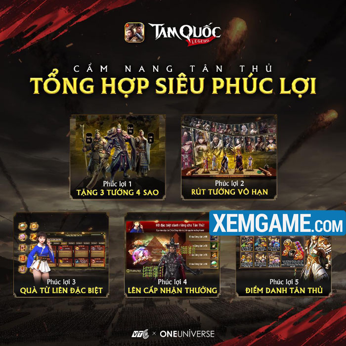 Tam Quốc Legend VTC chính thức mở tải, tặng 1000 giftcode khủng giftcode tam quoc legends vtc 6
