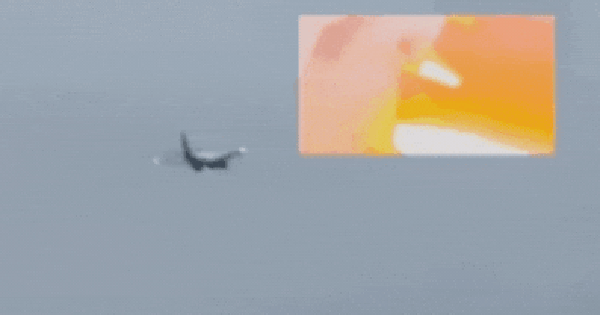 Kinh hoàng: Động cơ máy bay chở 159 người bốc cháy ngùn ngụt, rung lắc mạnh giữa không trung, phi công phải hạ cánh khẩn cấp giphy 17448730845701288188802 0 83 248 480 crop 17448731345221187667985gifpng