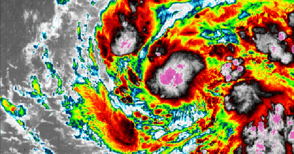 Kalmaegi chưa qua, "quái vật" Phượng Hoàng đã đến với tốc độ kinh hoàng, tăng cấp thần tốc, có thể thành siêu bão 26 Kalmaegi chưa qua, "quái vật" Phượng Hoàng đã đến với tốc độ kinh hoàng, tăng cấp thần tốc, có thể thành siêu bão giphy 17624259254091972136256 22 16 299 460 crop 1762433187281683936149gifpng