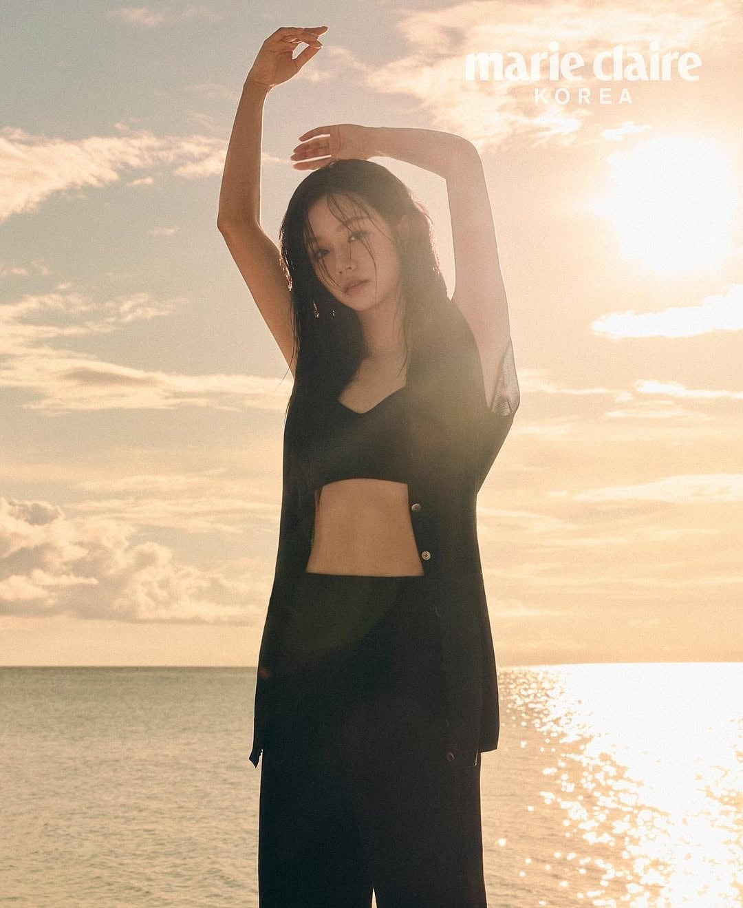 Hyeri diện bikini lộ vòng 2 xồ xề, hóa ra trước giờ là