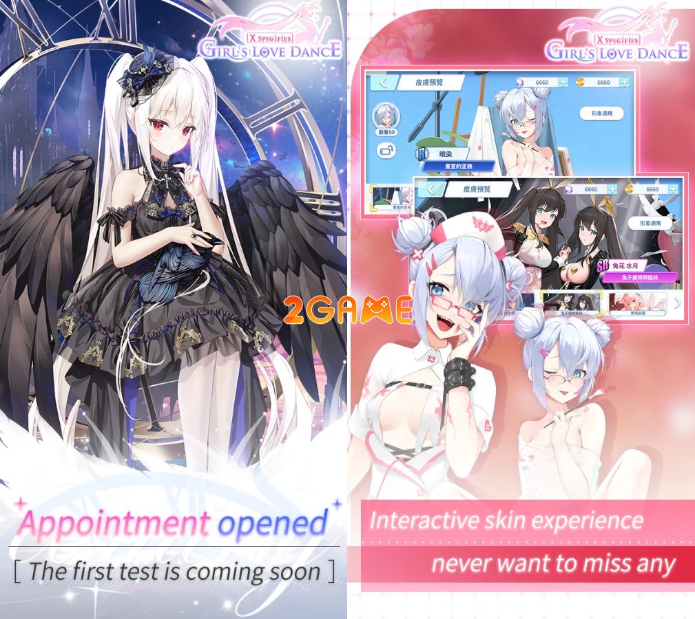 Girl’s Love Dance – Gặp gỡ và tương tác cùng các waifu xinh đẹp girls love dance 5