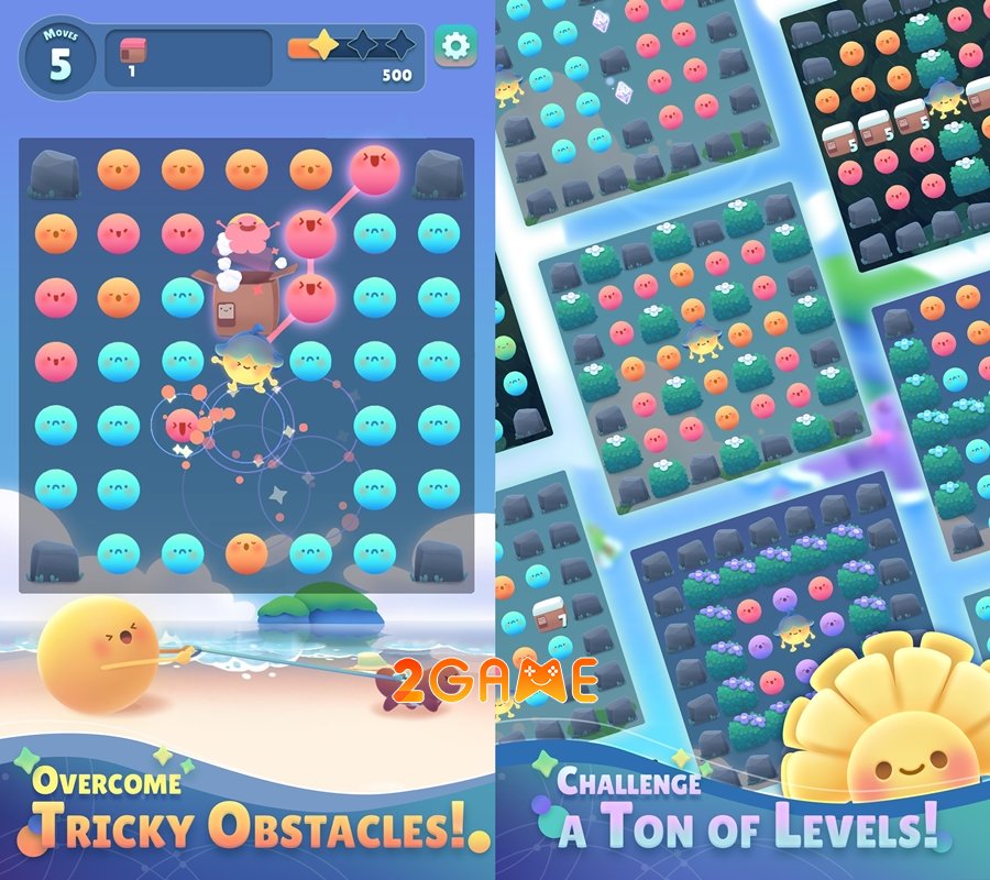 Glompa – Game giải đố vui vẻ với cách chơi thú vị glompa mobile 4