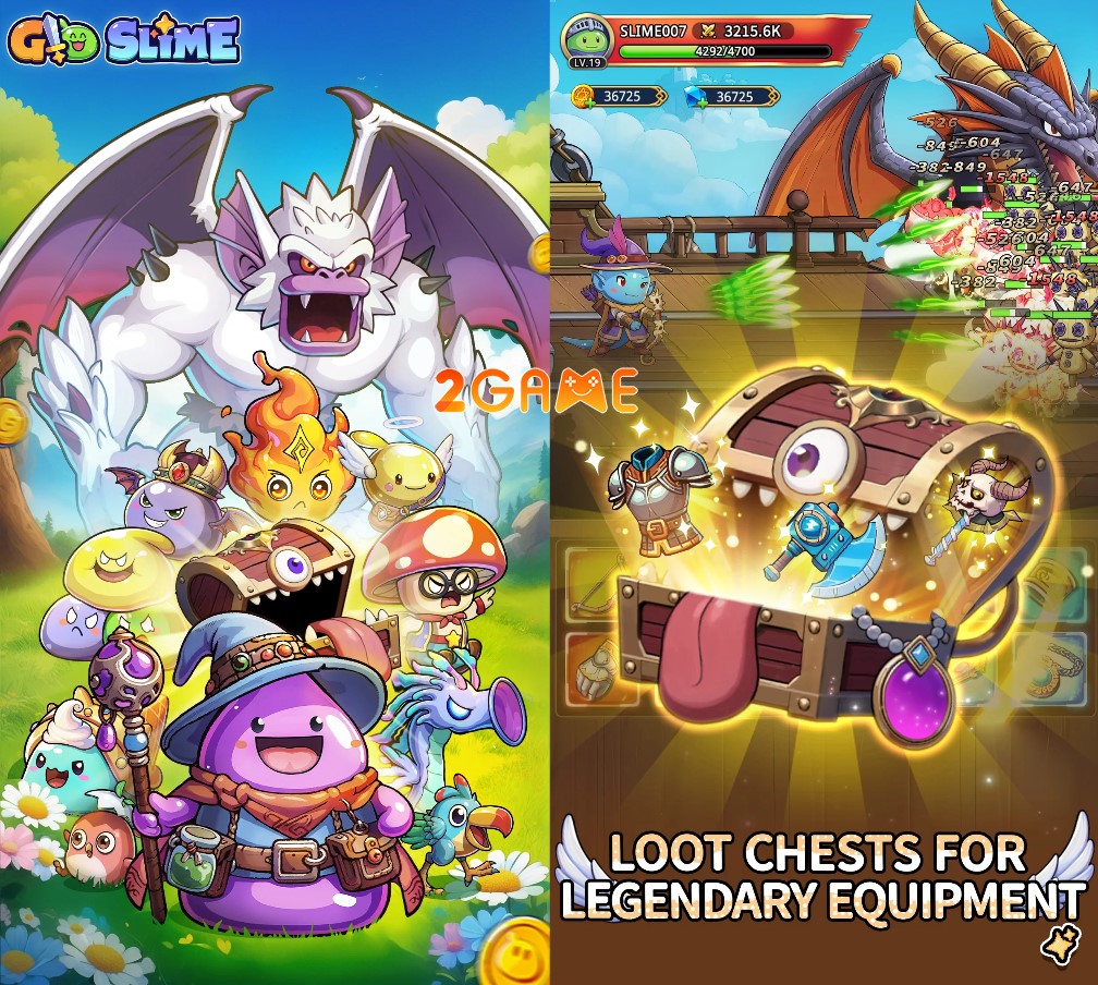 Go Slime – Game mở rương cùng Slime ngộ nghĩnh go slime 1