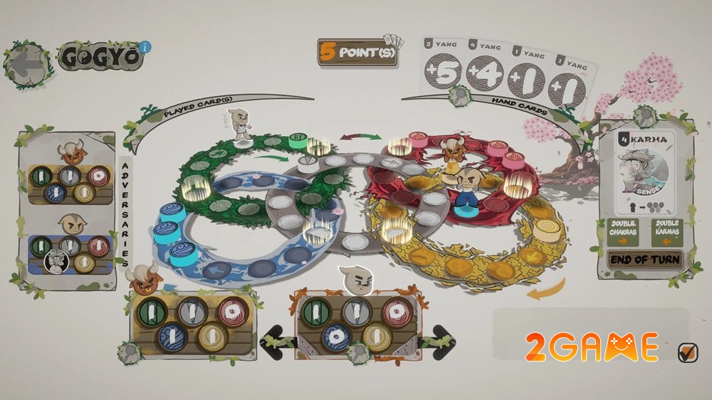 Gogyō – Cuộc chiến khốc liệt để trở thành Bậc thầy duy nhất của năm nguyên tố gogyo 2