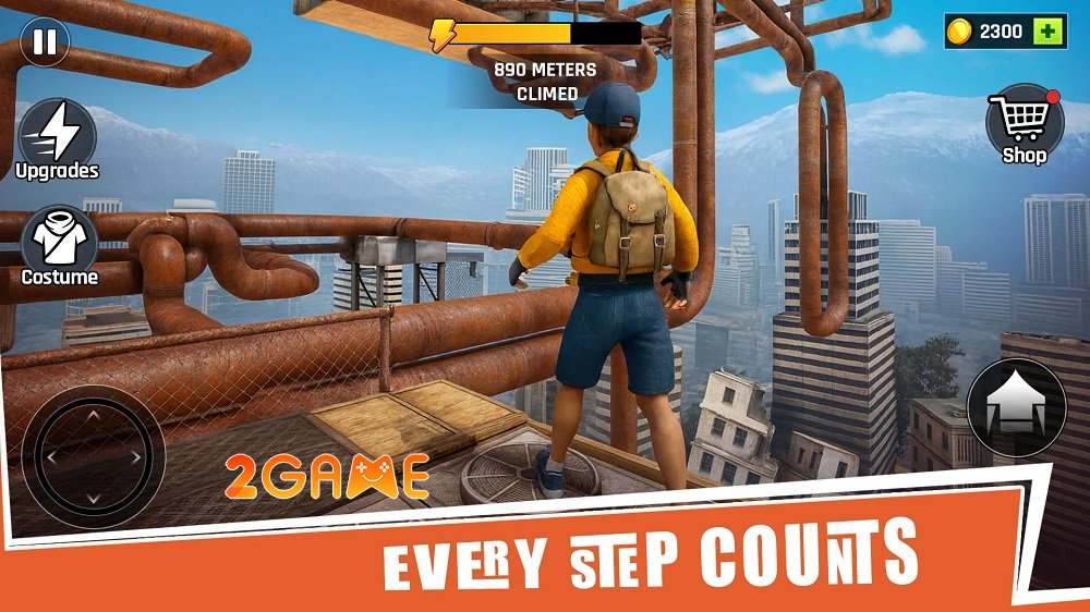 Going Up Rooftop – Game parkour đỉnh cao biến chiếc điện thoại của bạn thành sân chơi goinguprooftop 2