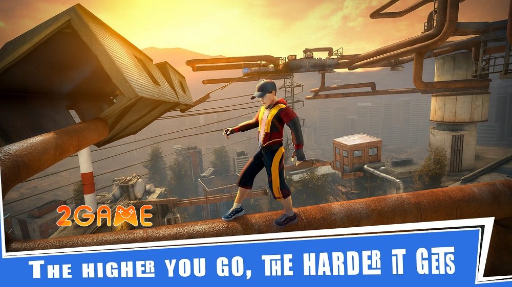 Going Up Rooftop – Game parkour đỉnh cao biến chiếc điện thoại của bạn thành sân chơi goinguprooftop 4