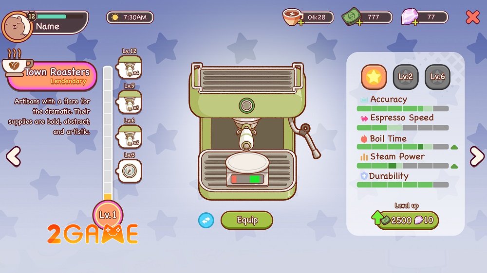 Good Coffee Great Coffee – Game mô phỏng cho phép thể hiện kĩ năng pha cà phê goodcoffeegreatcoffee 4