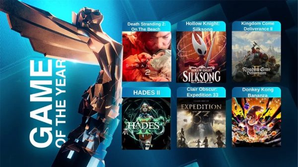 The Game Awards công bố danh sách đề cử Game of the Year 2025 goty nominates 2025jpg