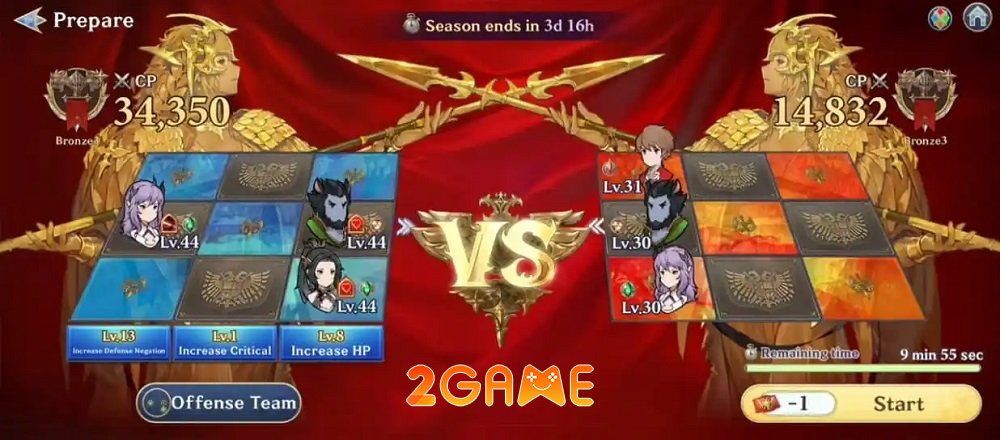 Hướng dẫn sáng tạo đội hình tối ưu nhất trong game Gran Saga Mobile gran saga gameplay doihinh 6