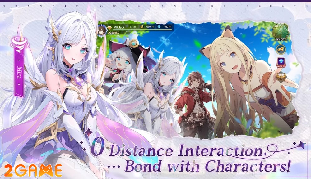 game nhập vai thẻ tướng Grand Crown: Pandora's Fate