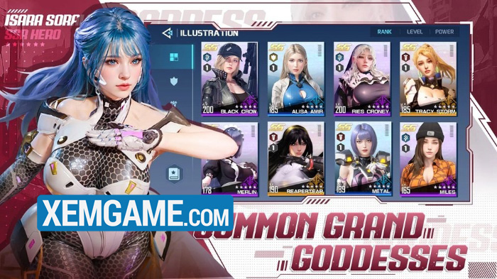 Grand Goddess: Core Era : game thẻ tướng mới với đồ họa rất đẹp mắt grandgoddesscoreera 1