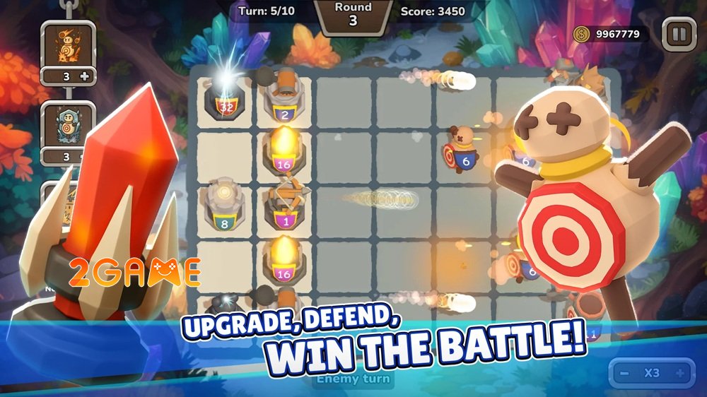 Grid Guardians – Xây dựng, hợp nhất và chiến đấu để bảo vệ vương quốc gridguardians 2