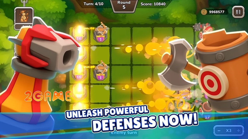 Grid Guardians – Xây dựng, hợp nhất và chiến đấu để bảo vệ vương quốc gridguardians 3