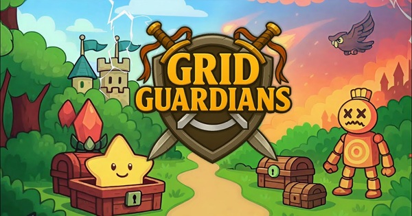 Grid Guardians – Xây dựng, hợp nhất và chiến đấu để bảo vệ vương quốc gridguardians thumbjpg