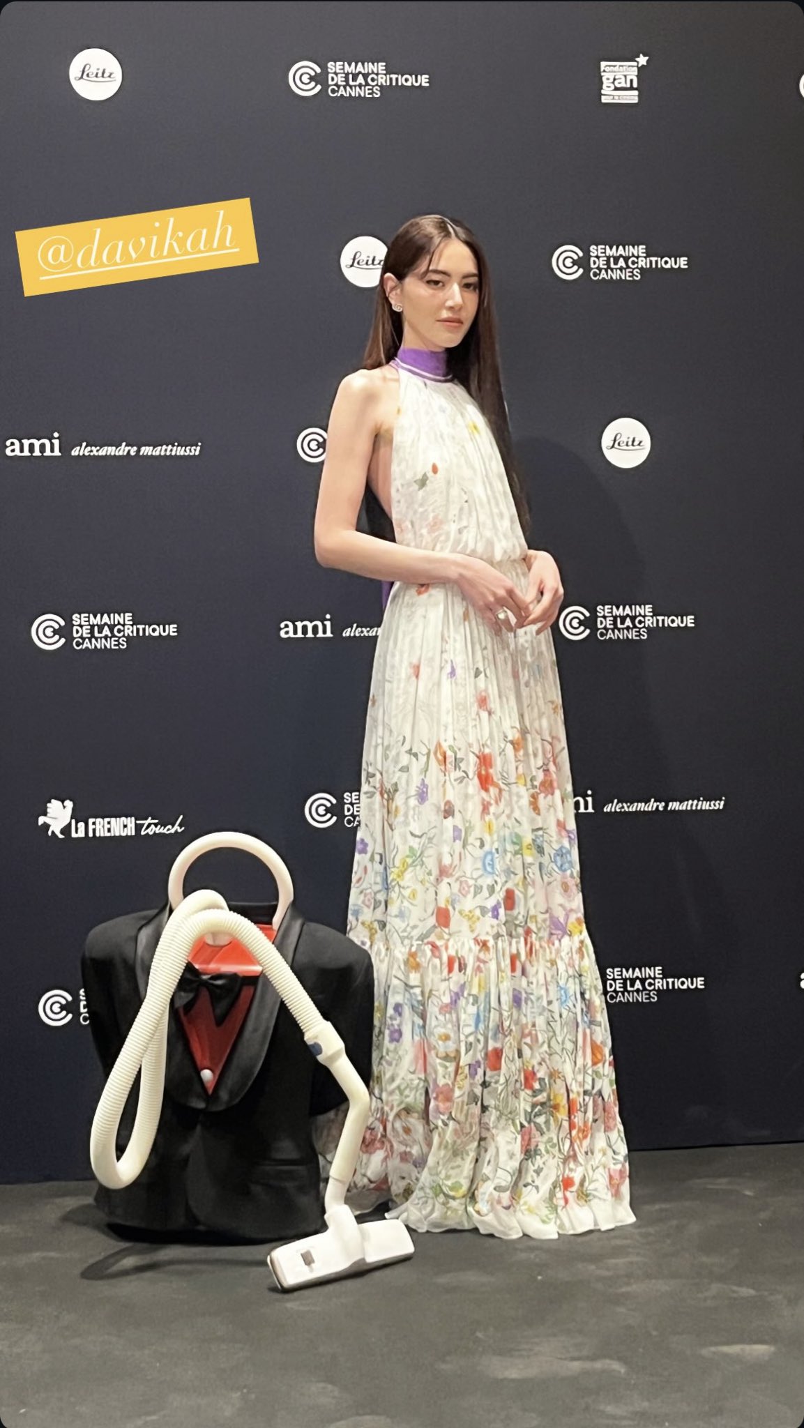 Clip viral: Quốc bảo nhan sắc bị ngó lơ ở thảm đỏ Cannes 2025, pose dáng với máy hút bụi trước hàng trăm người- Ảnh 7.