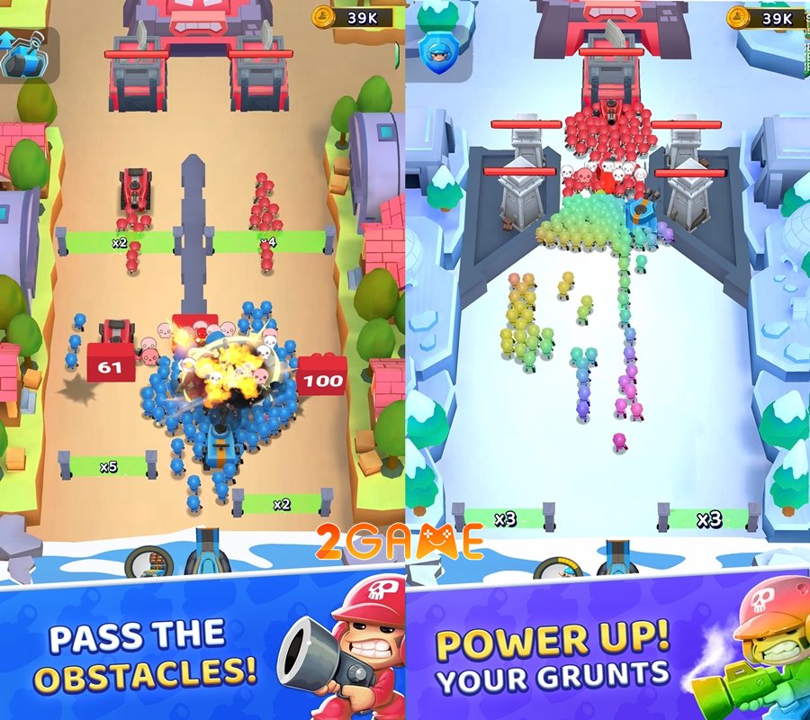 Grunt Rush ra mắt toàn cầu trên mobile, cho phép bạn thể hiện tài năng chiến thuật grunt rush global launch 2