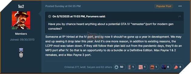 Nhiều Khả Năng Người Hâm Mộ GTA Cũng Sẽ Có Game Để Mong Chờ Trong Năm Nay 3