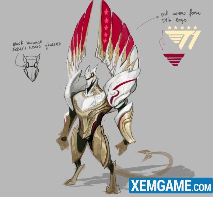 gumayusi-faker-galio-1 Gumayusi thắp lên hy vọng về skin T1 Galio giữa tin đồn Faker chọn Yone gumayusi faker galio 1