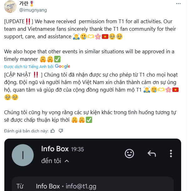 Thượng tầng T1 tiếp tục Thượng tầng T1 tiếp tục