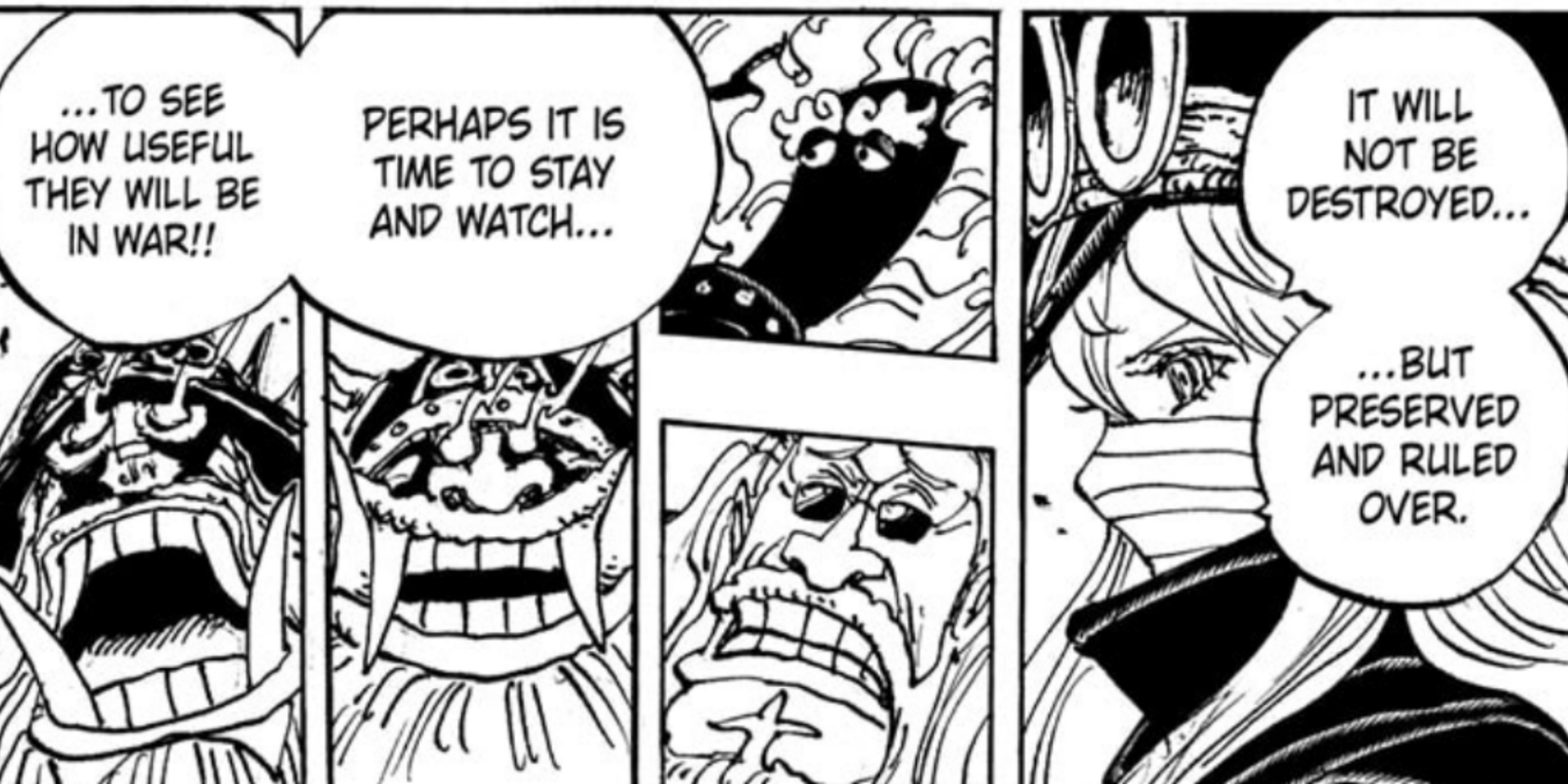 One Piece 1162: Oda chính thức xác nhận bộ ba hải tặc mạnh nhất lịch sử đối đầu Imu- Ảnh 4. One Piece 1162: Oda chính thức xác nhận bộ ba hải tặc mạnh nhất lịch sử đối đầu Imu- Ảnh 4.