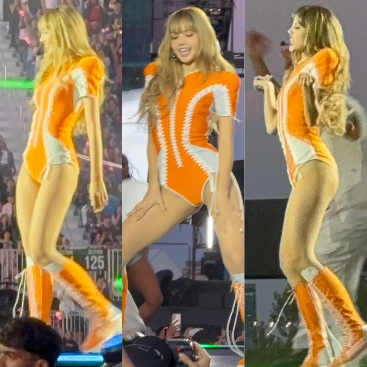 Clip: Lisa (BLACKPINK) không có hở nhất, chỉ có hở hơn, lộ cả nửa vòng 3 nhức mắt giữa concert!- Ảnh 2.