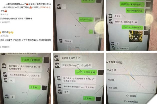 Những tin nhắn cho thấy Milkyway và đối tác bàn về việc tiết lộ cấm/chọn