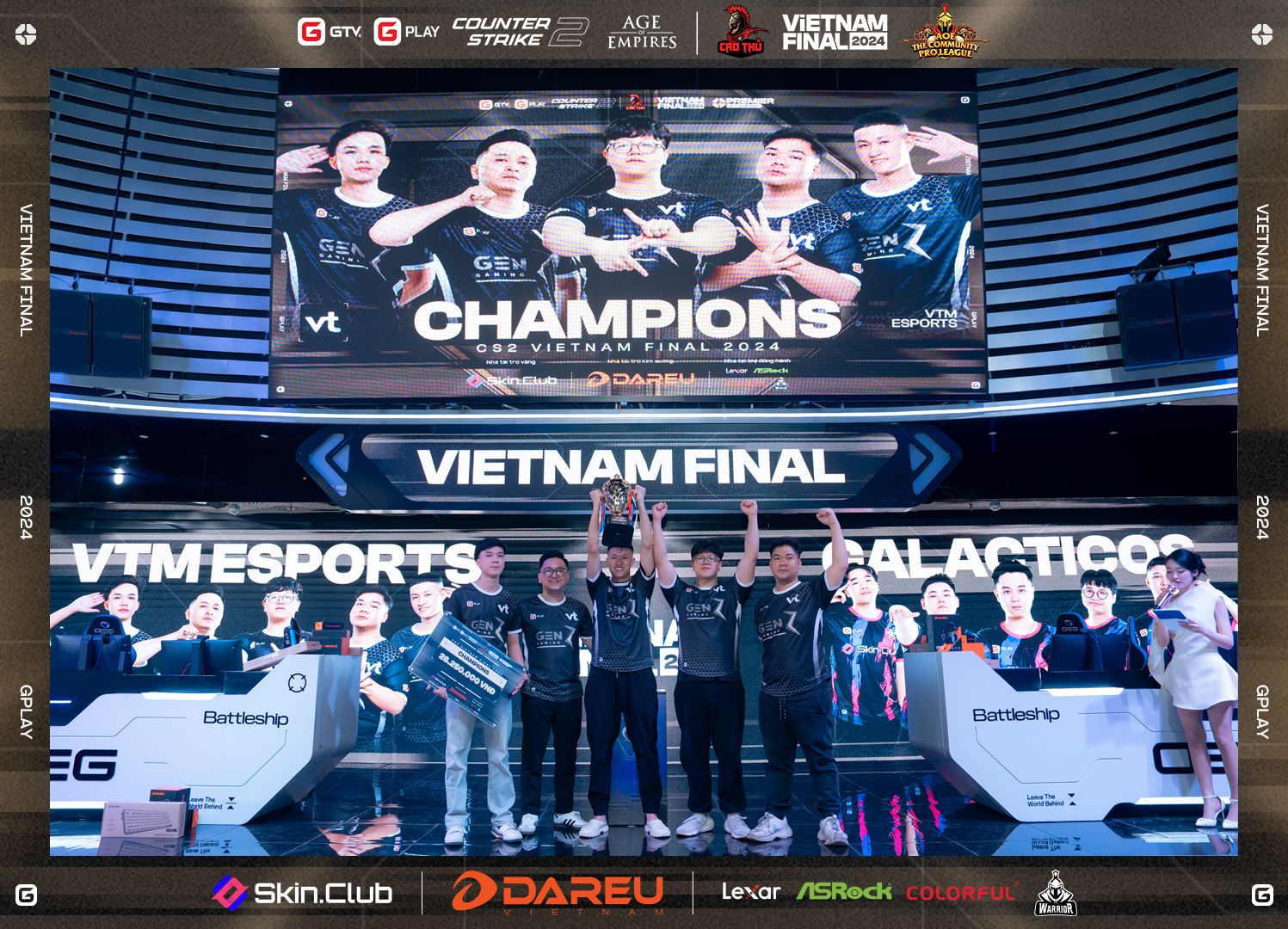 GPlay Premier Vietnam Final 2024: Bức tranh hoàn mỹ về Esports Việt Nam- Ảnh 1. GPlay Premier Vietnam Final 2024: Bức tranh hoàn mỹ về Esports Việt Nam- Ảnh 1.