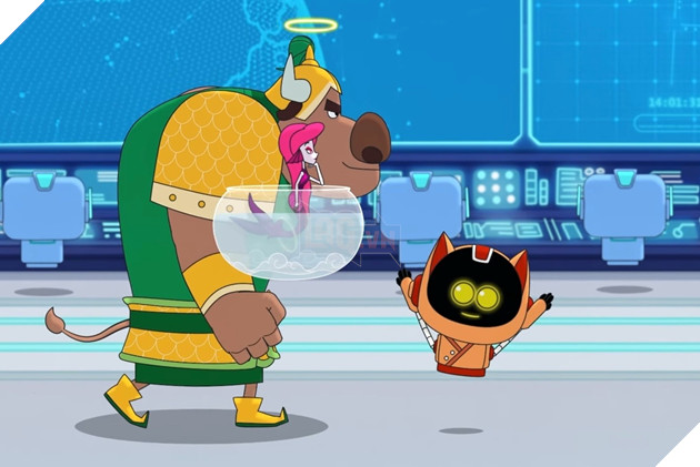 Vì là phim trẻ em nên nội dung Wolfoo & Cuộc đua Tam Giới còn đơn giản, giải quyết vấn đề dễ dàng.