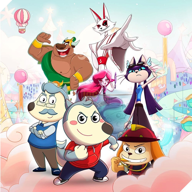 Sói Wolfoo & cuộc đua tam giới ra rạp từ ngày 11/7.