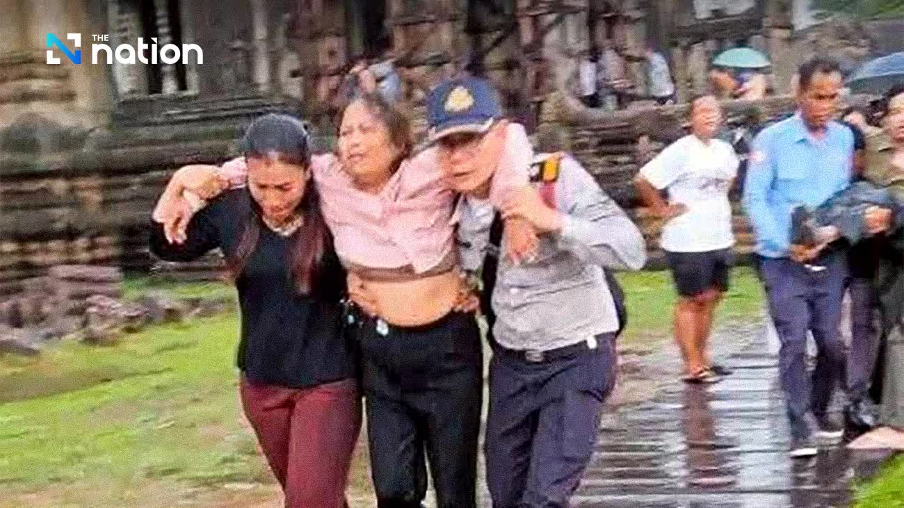 Sét đánh kinh hoàng tại đền Angkor Wat, nhiều người thương vong- Ảnh 1.