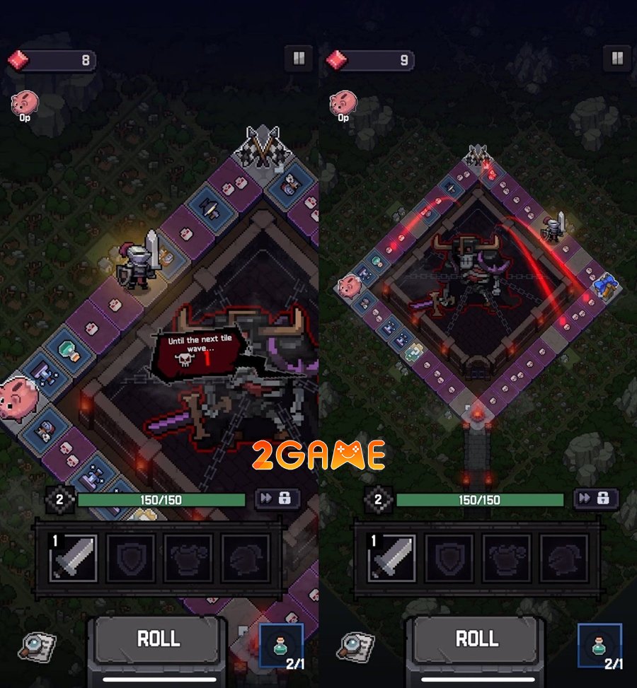 Heroll: Roguelike RPG – Thế giới xúc xắc kỳ lạ và hỗn loạn heroll mobile 2