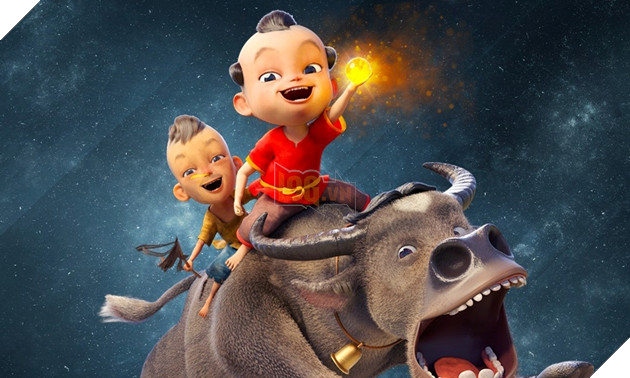 Quỳnh cùng người bạn Còi Nhí và thần Kim Ngưu tham gia cuộc phiêu lưu