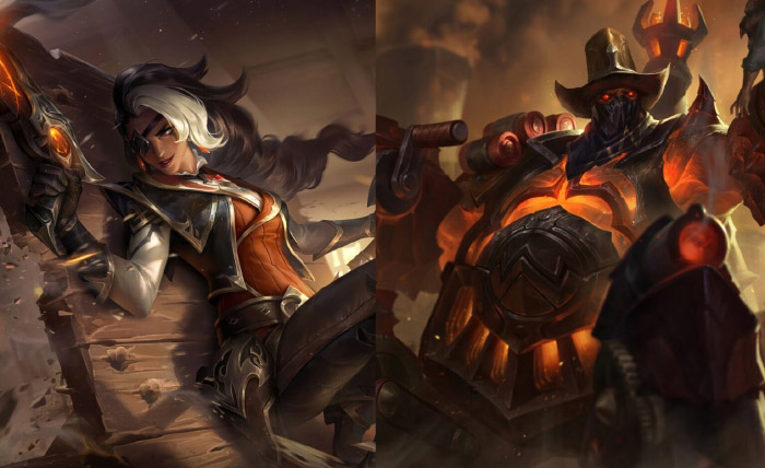 high-noon-samira-urgot-skin-1536 ĐTCL Tái Hiện mùa 10: Cặp đôi carry Đồng Quê cũng là bài đáng để thử high noon samira urgot skin 1536