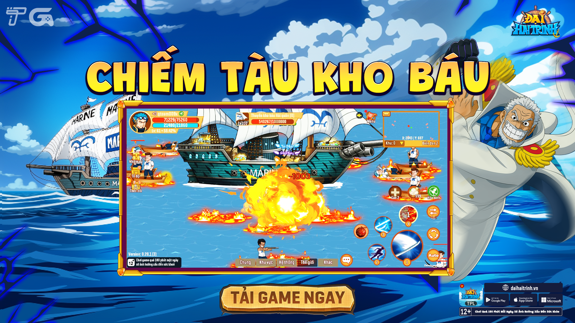 Đại Hải Trình – Tựa game nhập vai hải tặc chính thức ra mắt- Ảnh 2.
