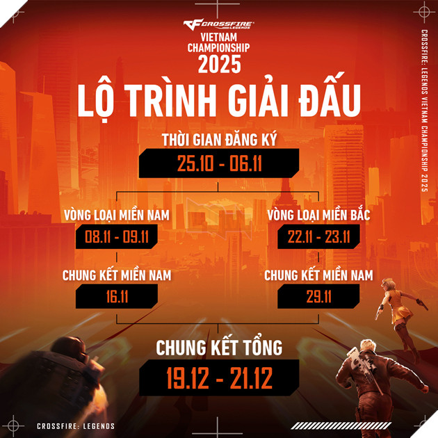 Giai Dau Crossfire: Legends Vietnam Championship 2025 Chinh Thuc Ra Mat – Hop Luc Bung Hoa Luc 2 Giải Đấu Crossfire: Legends Vietnam Championship 2025 Chính Thức Ra Mắt Hợp Lực Bùng Hỏa Lực 2
