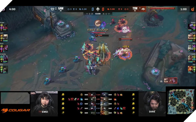 Hizto có được Chiến công đầu khu vực đường giữa