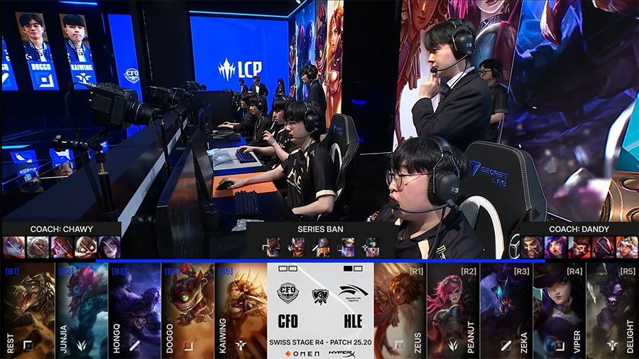 Đánh bại CFO, HLE có mặt ở tứ kết CKTG 2025 hle cfo game 2