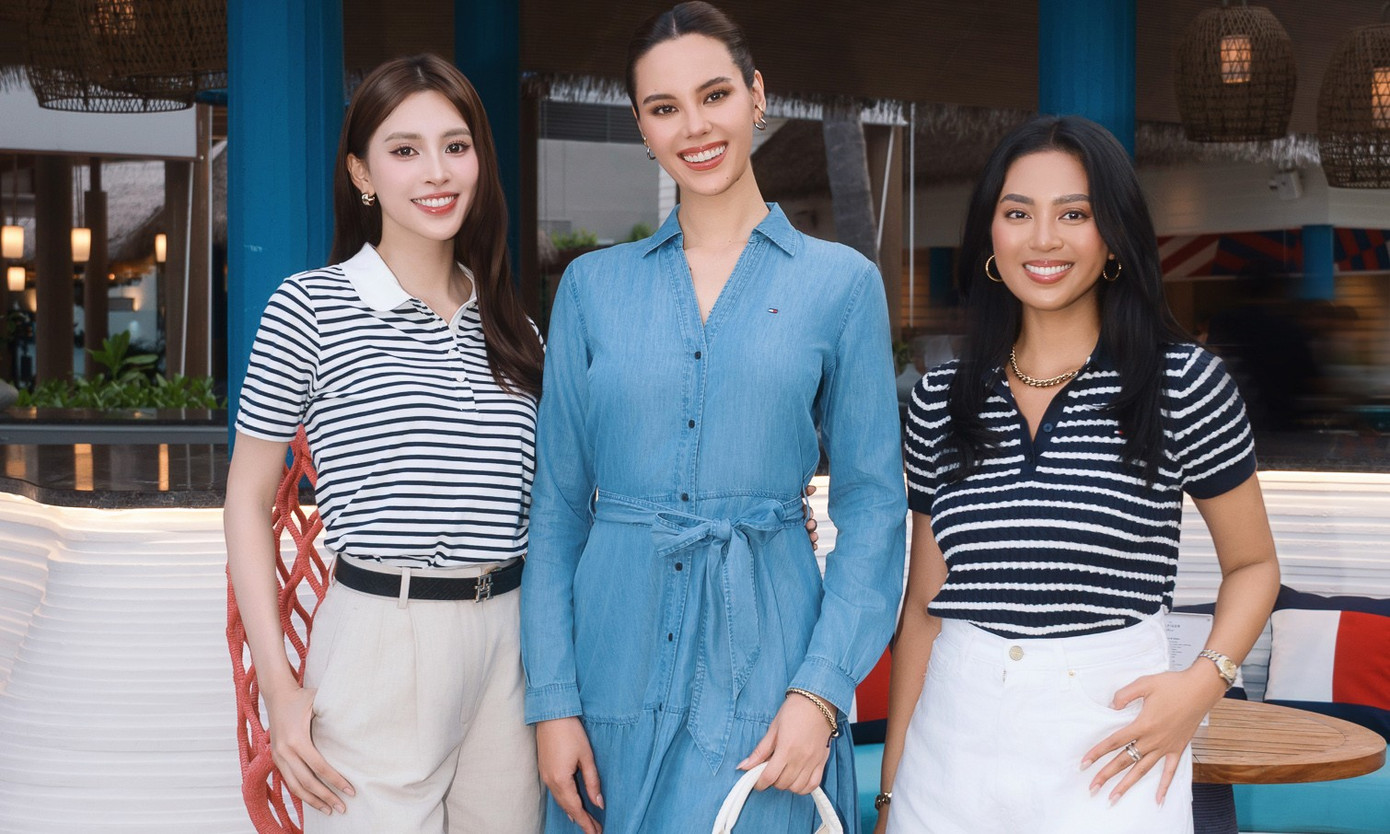 Tiểu Vy chung khung hình với Hoa hậu Hoàn vũ Catriona Gray- Ảnh 2.