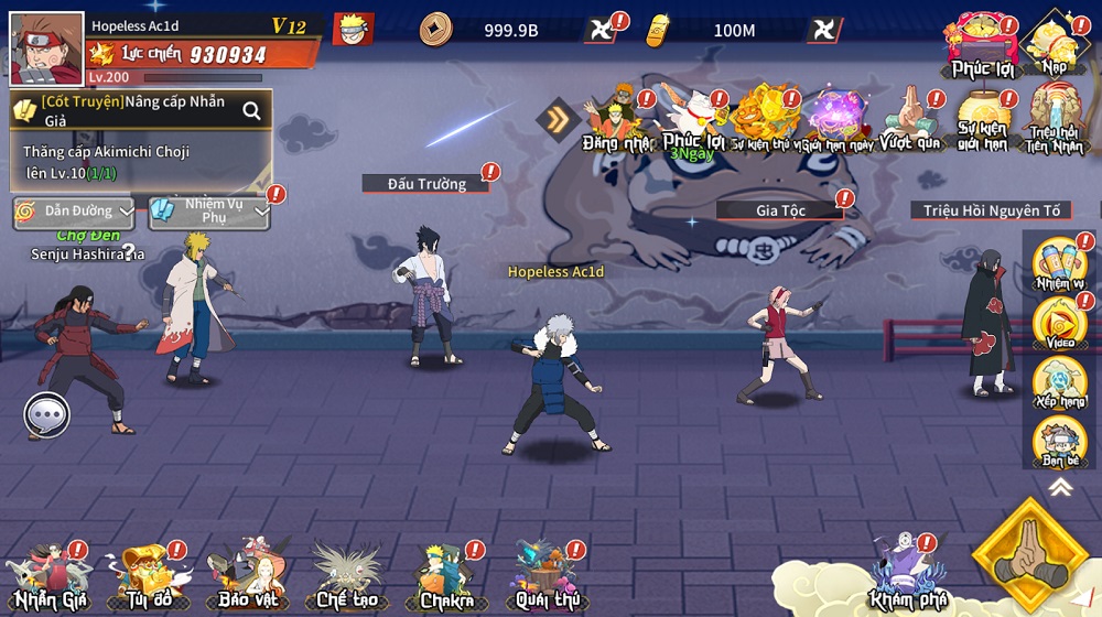 Hỏa Chí Bất Diệt – Game chiến thuật Naruto do Studio Việt phát triển, Open Beta ngày 4/5 hoachibatdiet gamemobile 7