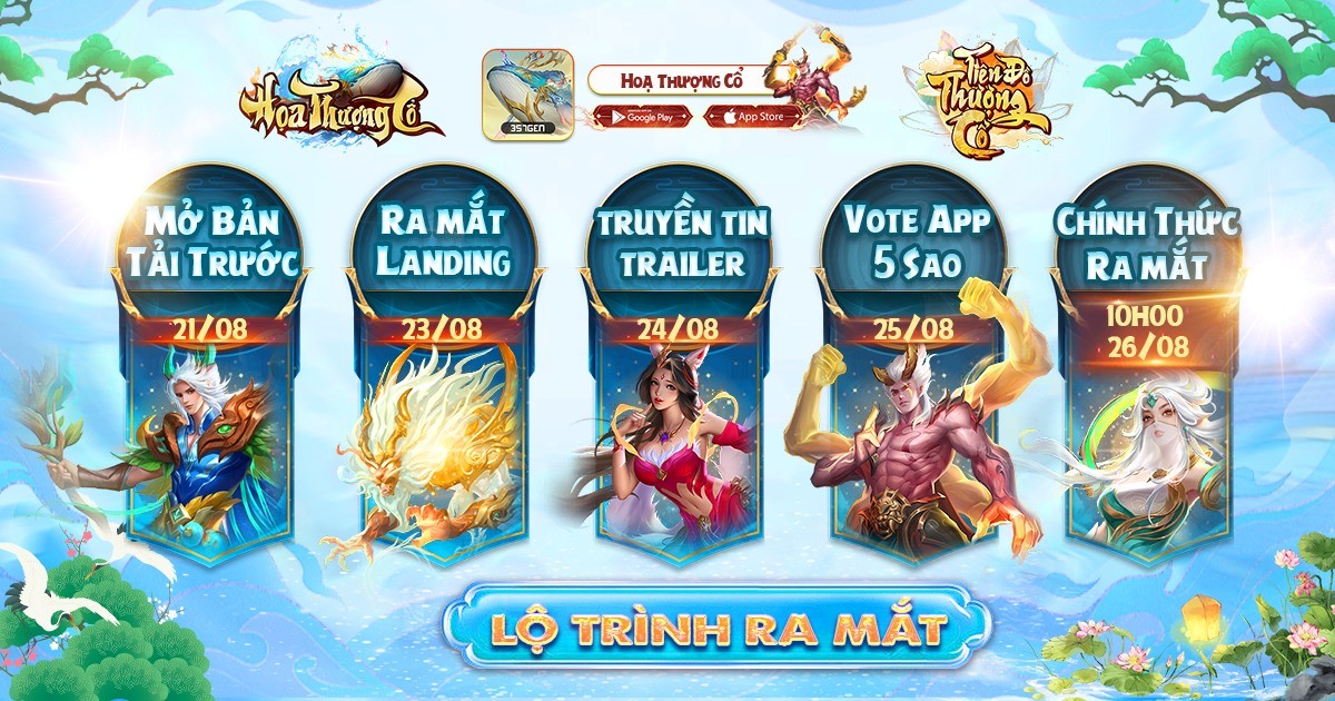 Game mới Họa Thượng Cổ – Tiên Đồ Thượng Cổ ấn định thời điểm ra mắt tại Việt Nam hoathuongco andinhramat 1